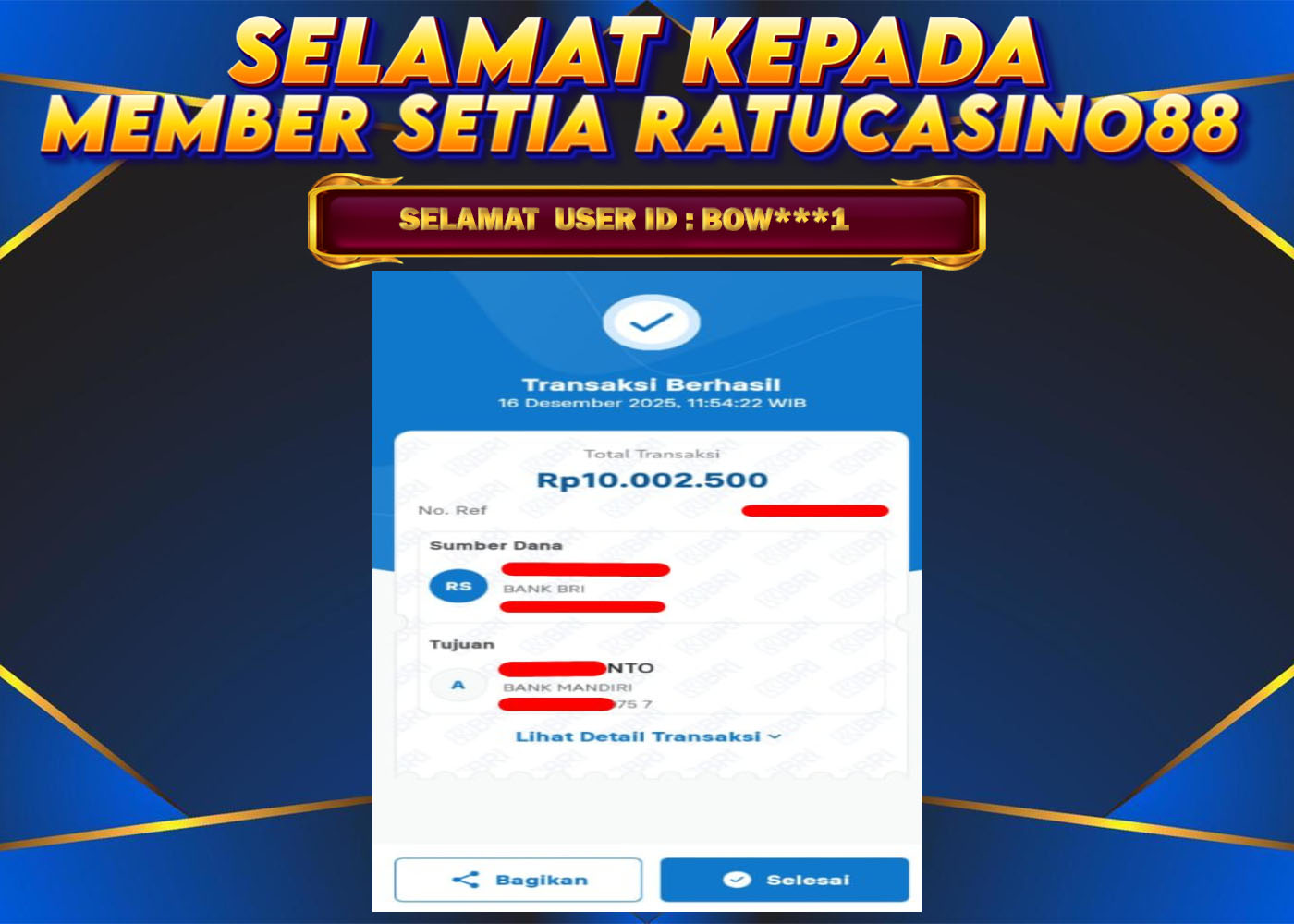 WITHDRAWAL MEMBER 160